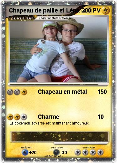Pokemon Chapeau de paille et Léna