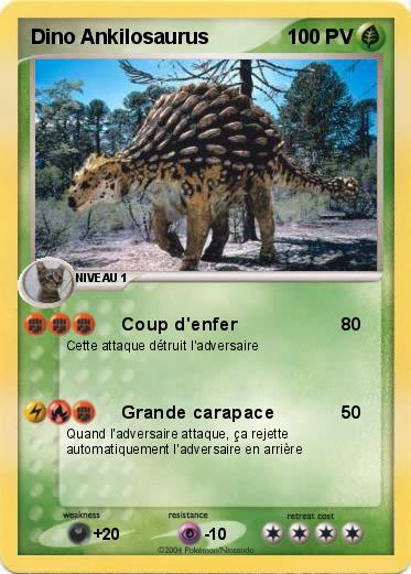 Pokemon Dino Ankilosaurus