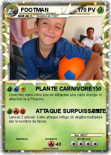 Pokemon FOOTMAN