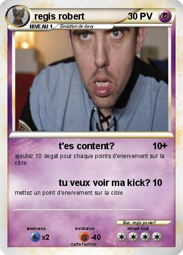 Pokemon regis robert