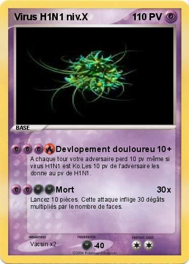 Pokemon Virus H1N1 niv.X