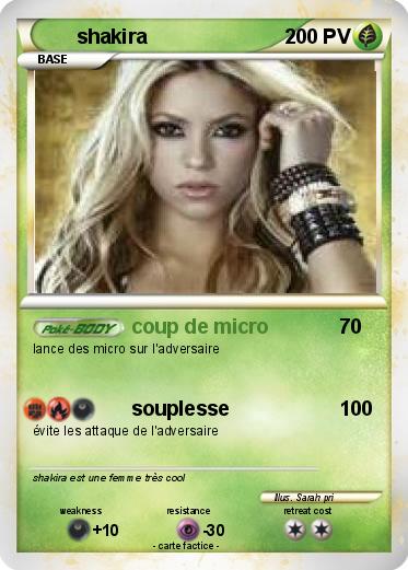 Pokemon shakira