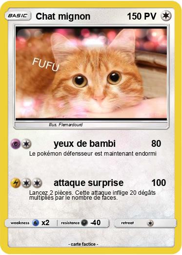 Pokemon Chat mignon
