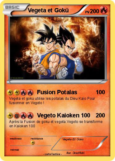 Pokemon Vegeta et Gokû