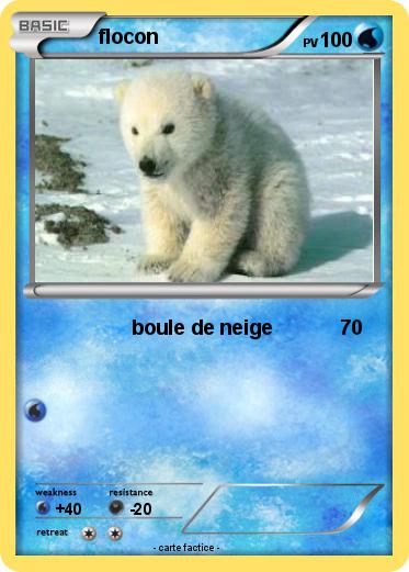 Pokemon flocon