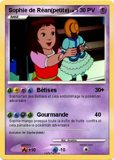 Pokemon Sophie de Réan(petite)