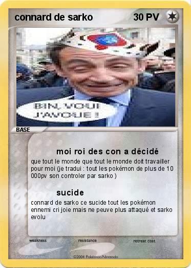 Pokemon connard de sarko
