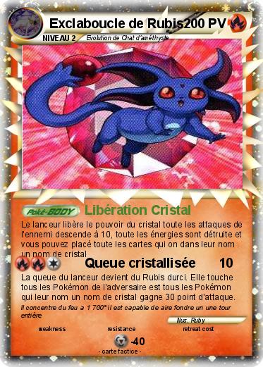 Pokemon Exclaboucle de Rubis
