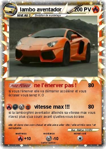 Pokemon lambo aventador