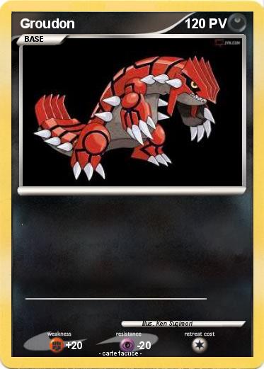 Pokemon Groudon