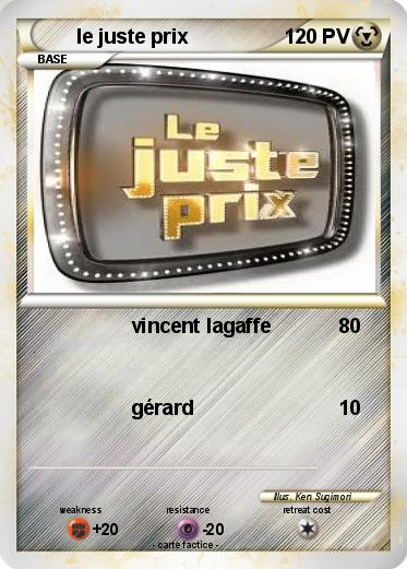 Pokemon le juste prix