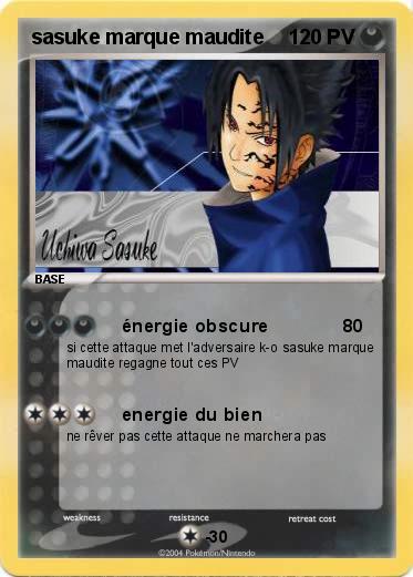 Pokemon sasuke marque maudite
