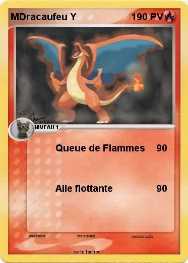 Pokemon MDracaufeu Y