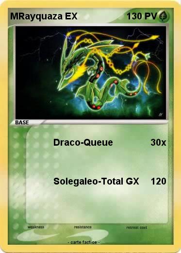Pokemon MRayquaza EX