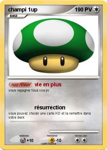 Pokemon champi 1up