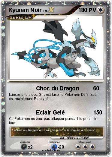 Pokemon Kyurem Noir