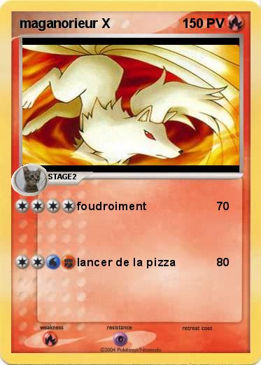 Pokemon maganorieur X