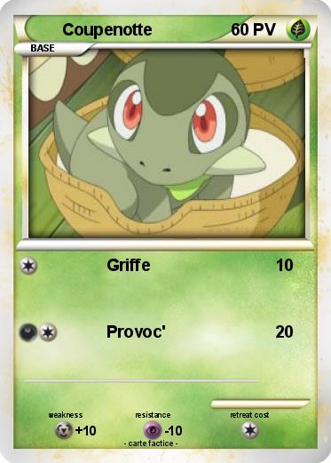 Pokemon Coupenotte