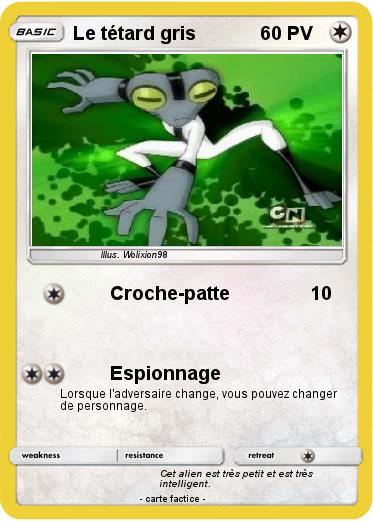 Pokemon Le tétard gris