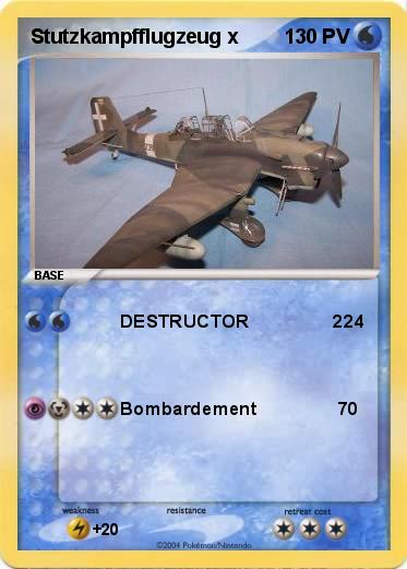 Pokemon Stutzkampfflugzeug x 