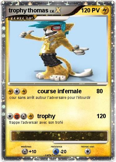 Pokemon trophy thomas