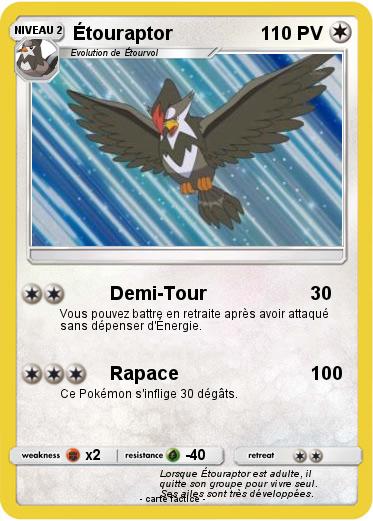 Pokemon Étouraptor