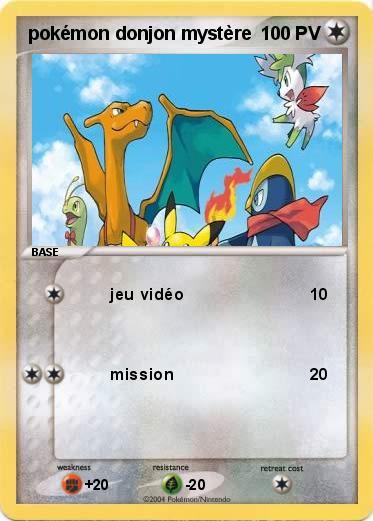 Pokemon pokémon donjon mystère