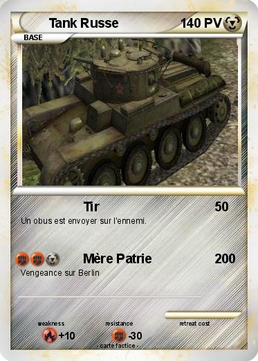 Pokemon Tank Russe