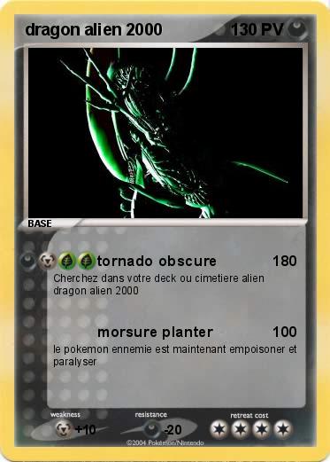 Pokemon dragon alien 2000
