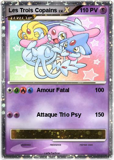 Pokemon Les Trois Copains
