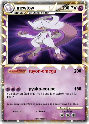 Pokemon mewtow