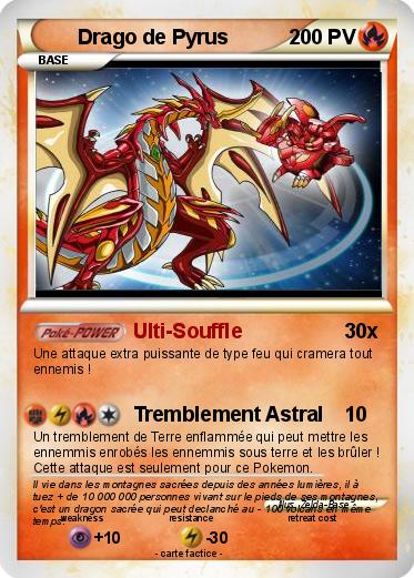Pokemon Drago de Pyrus