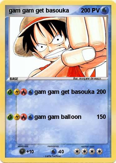 Pokemon gam gam get basouka