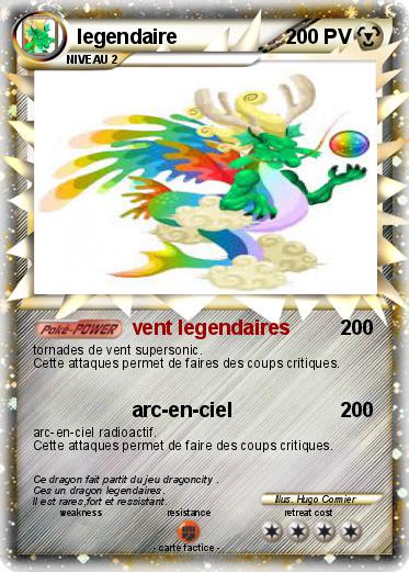 Pokemon legendaire