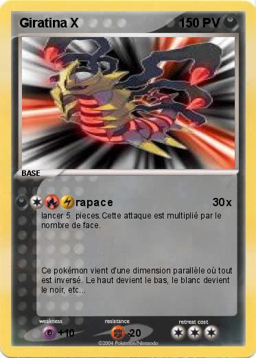Pokemon Giratina X