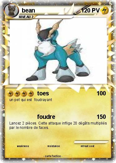 Pokemon bean