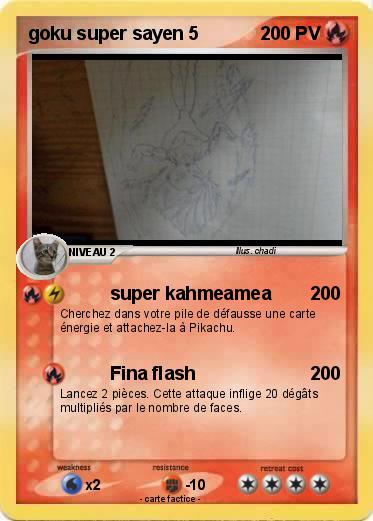Pokemon goku super sayen 5