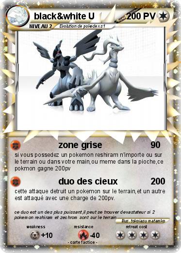 Pokemon black&white U