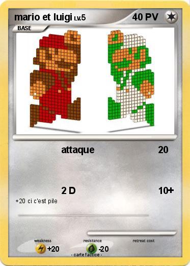 Pokemon mario et luigi