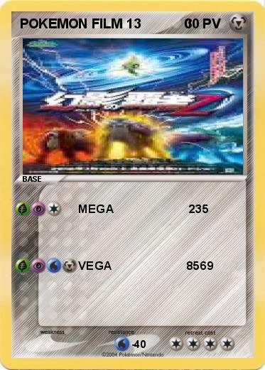 Pokemon POKEMON FILM 13            0