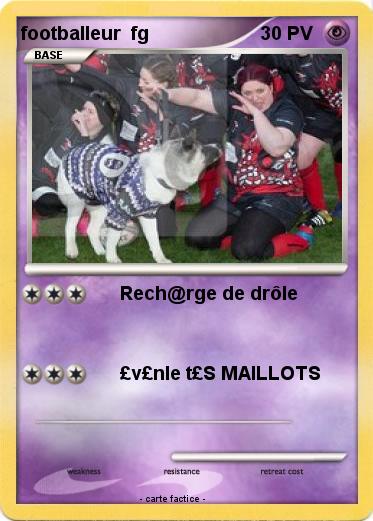 Pokemon footballeur  fg