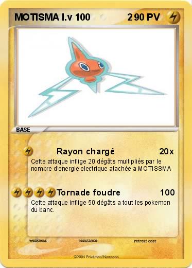Pokemon MOTISMA l.v 100              2