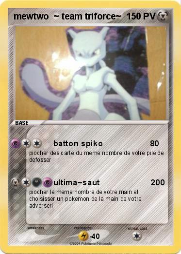 Pokemon mewtwo  ~ team triforce~
