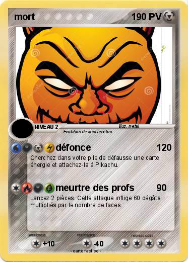 Pokemon mort