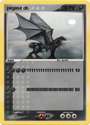 Pokemon pégase ob