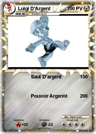 Pokemon Luigi D'Argent
