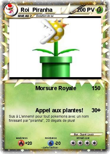 Pokemon Roi  Piranha
