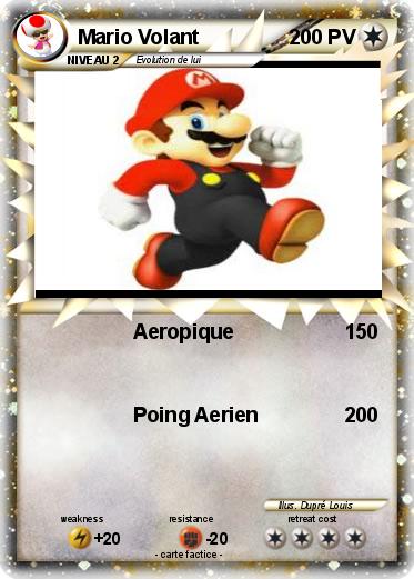 Pokemon Mario Volant