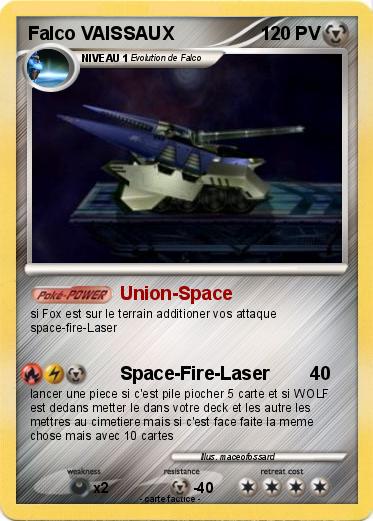 Pokemon Falco VAISSAUX