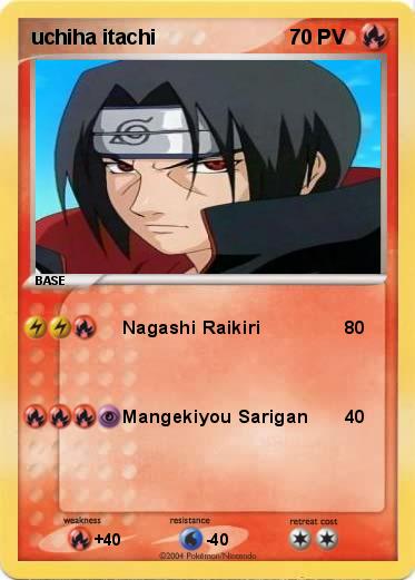 Pokemon uchiha itachi 